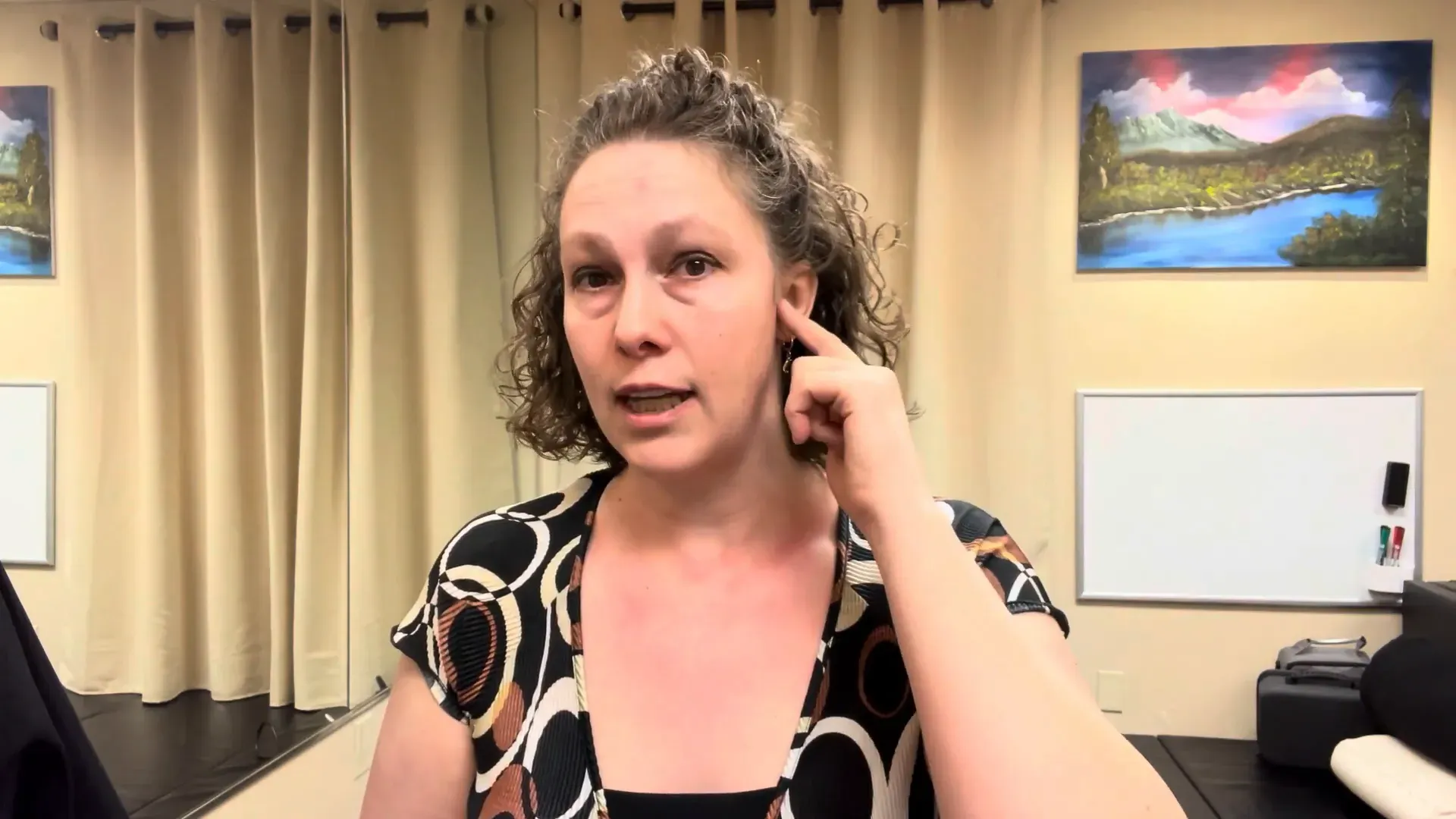 Location of lateral pterygoid muscle in the jaw